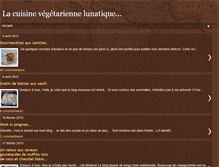 Tablet Screenshot of cuisinevgtariennelunatique.blogspot.com
