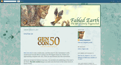 Desktop Screenshot of fabledearth.blogspot.com