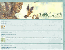 Tablet Screenshot of fabledearth.blogspot.com