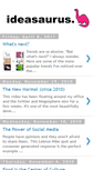 Mobile Screenshot of ideasaurus.blogspot.com