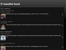 Tablet Screenshot of d-beautifultouch.blogspot.com