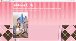 Desktop Screenshot of gibbonsgirls.blogspot.com