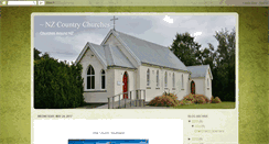 Desktop Screenshot of nzcountrychurches.blogspot.com