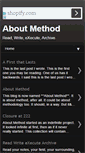 Mobile Screenshot of aboutmethod.blogspot.com