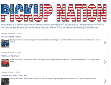 Tablet Screenshot of pickupnation.blogspot.com