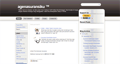 Desktop Screenshot of agenasuransiku.blogspot.com