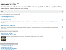 Tablet Screenshot of agenasuransiku.blogspot.com