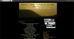 Desktop Screenshot of desvelosdeunanoche.blogspot.com