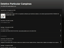 Tablet Screenshot of detetive-campinas.blogspot.com