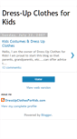Mobile Screenshot of dressupclothesforkids.blogspot.com