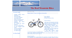 Desktop Screenshot of famousmountainbike.blogspot.com