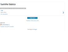 Tablet Screenshot of luxinhobasico.blogspot.com