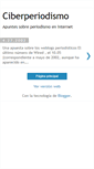 Mobile Screenshot of ciberperiodismo.blogspot.com