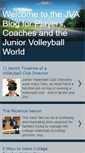 Mobile Screenshot of junior-volleyball.blogspot.com