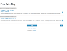 Tablet Screenshot of free-bets-blog.blogspot.com
