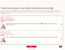 Tablet Screenshot of jetresumes.blogspot.com