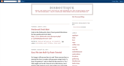 Desktop Screenshot of disboutique.blogspot.com