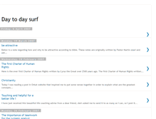 Tablet Screenshot of daytodaysurf.blogspot.com
