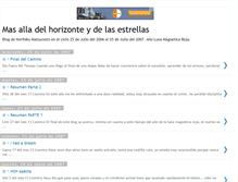 Tablet Screenshot of mas-alla-horizonte-estrellas.blogspot.com