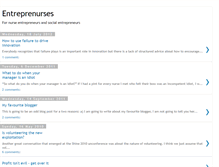 Tablet Screenshot of entreprenurses.blogspot.com