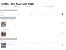 Tablet Screenshot of carbontrack.blogspot.com