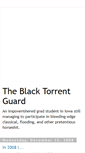 Mobile Screenshot of blacktorrent.blogspot.com