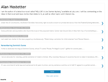 Tablet Screenshot of alanhostetter.blogspot.com