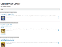 Tablet Screenshot of capricorniancancer.blogspot.com