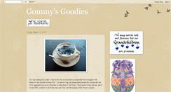 Desktop Screenshot of gommysgoodies.blogspot.com
