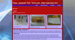 Desktop Screenshot of hajar-jahanam.blogspot.com