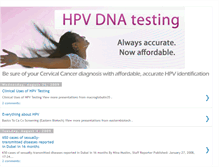 Tablet Screenshot of hpv-uae.blogspot.com