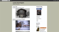 Desktop Screenshot of louisesvenningsen.blogspot.com