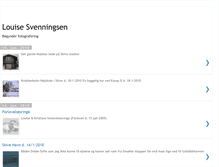 Tablet Screenshot of louisesvenningsen.blogspot.com