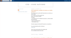 Desktop Screenshot of cfd-codesaturne.blogspot.com