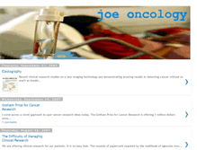 Tablet Screenshot of joeoncology.blogspot.com