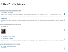 Tablet Screenshot of princesapodrida.blogspot.com