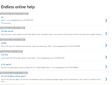 Tablet Screenshot of endless-info-help.blogspot.com