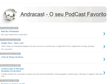 Tablet Screenshot of andracast.blogspot.com