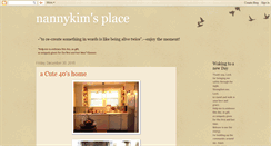 Desktop Screenshot of nannykim-nannykim.blogspot.com