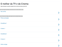 Tablet Screenshot of omelhordatvedocinema.blogspot.com