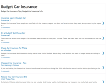 Tablet Screenshot of budget-cars-insurance.blogspot.com