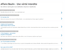 Tablet Screenshot of affaireboulin.blogspot.com