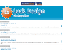 Tablet Screenshot of luck-designs.blogspot.com