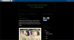 Desktop Screenshot of imagineevents.blogspot.com