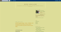 Desktop Screenshot of boxe-anglaise.blogspot.com