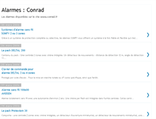 Tablet Screenshot of alarmes-conrad.blogspot.com