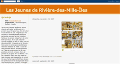 Desktop Screenshot of les-jeunes-de-riviere-des-mille-iles.blogspot.com