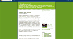 Desktop Screenshot of ihatelivejournal.blogspot.com