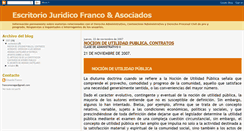 Desktop Screenshot of escritoriofranco.blogspot.com