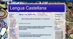 Desktop Screenshot of lenguacastellana-liliana.blogspot.com
